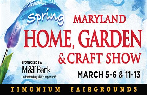 10 a. . Maryland home and garden show coupon